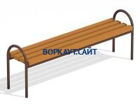 Лавочка парковая МАФ 1603 в Томске