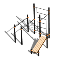 Спортивный комплекс воркаут ВС-98 в Томске