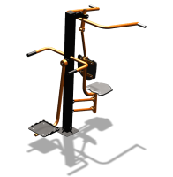 Уличный тренажер "Верхняя тяга Маятник" УТ338 в Томске