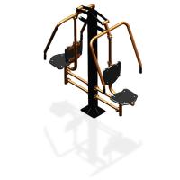 Уличный тренажер  "Жим от груди двойной" УТ204 в Томске Уличный тренажер  "Жим от груди двойной" УТ204 в Томске