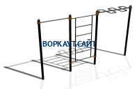 Спортивный комплекс воркаут ВС-129 в Томске