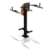 Уличный тренажер  "Брусья-пресс двойной"  УТ202 в Томске Уличный тренажер  "Брусья-пресс двойной"  УТ202 в Томске