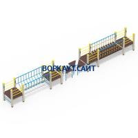 Детский спортивный комплекс Двойной мостик ДСК 3115 в Томске