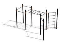 Спортивный комплекс воркаут ВС-117 в Томске