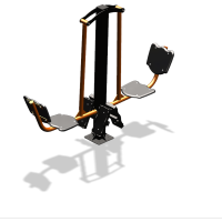 Уличный тренажер  "Жим ногами двойной"  УТ203 в Томске