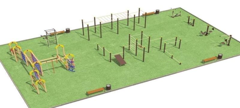 Проект спортивной площадки для любого возраста - 1 096 200 рублей. в Томске