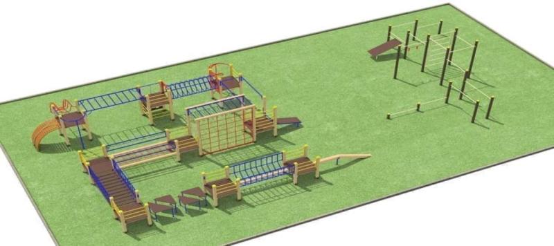 Проект спортплощадки с полосой препятствий - 1 178 100 рублей в Томске