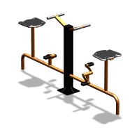 Уличный тренажер  "Вело двойной"   УТ211 в Томске