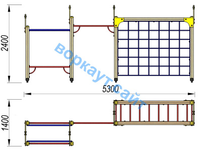 Детский спортивный комплекс Атлет ДСК 3106 в Томске