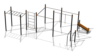 Спортивный комплекс воркаут ВС-153 в Томске