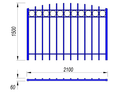 Ограждение спортивной площадки МАФ 5005 в Томске