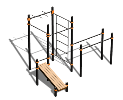Спортивный комплекс воркаут ВС-91 в Томске
