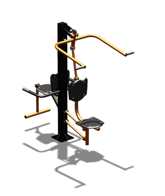 Уличный тренажер "Верхняя тяга Флекс" УТ325 в Томске