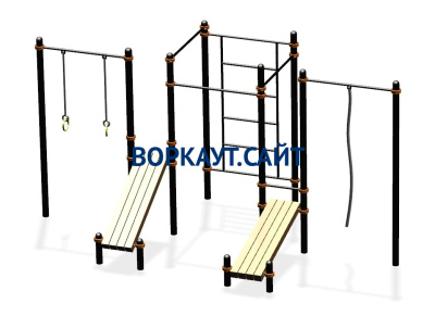 Спортивный комплекс воркаут ВС-44 в Томске