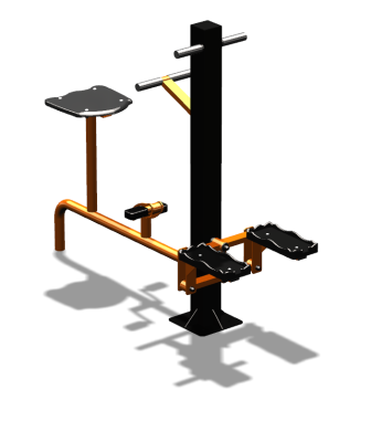 Уличный тренажер "Вело Степпер" УТ319 в Томске