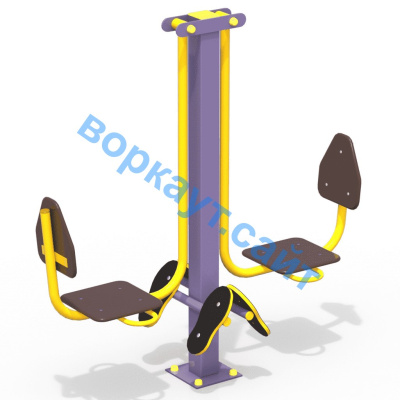 Уличный тренажер "Жим ногами горизонтальный " УТ 003 в Томске