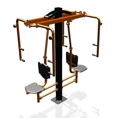 Уличный тренажер "Баттерфляй двойной"   УТ208 в Томске