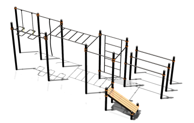 Спортивный комплекс воркаут ВС-77 в Томске