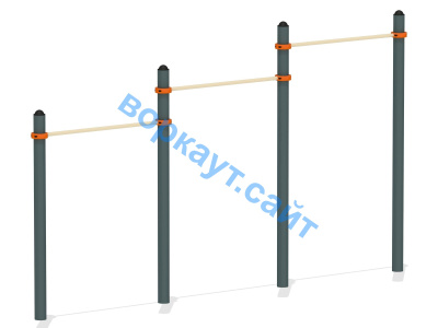 Турник тройной ВС-4 в Томске