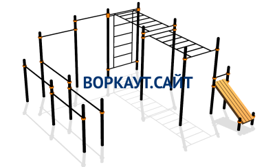 Спортивный комплекс воркаут ВС-109 в Томске