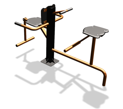 Уличный тренажер "Флекс Твистер сидя" УТ343 в Томске