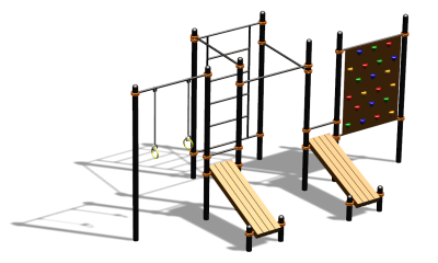 Спортивный комплекс воркаут ВС-125 в Томске Спортивный комплекс воркаут ВС-125 в Томске