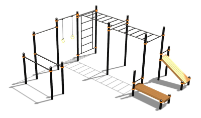 Спортивный комплекс воркаут ВС-71 в Томске