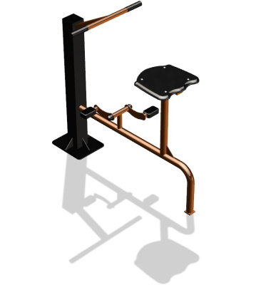 Уличный тренажер "Вело одинарный" УТ 117 в Томске