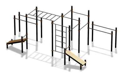 Спортивный комплекс воркаут ВС-100 в Томске