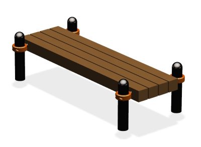 Воркаут скамья ВС-38 в Томске