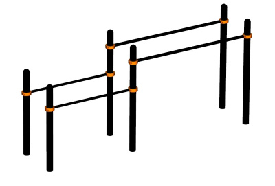 Брусья разновысокие ВС-15 в Томске