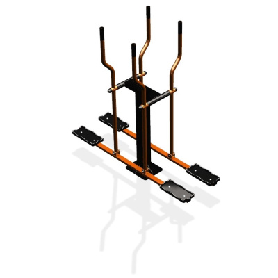 Уличный тренажер  "Лыжи двойные"   УТ210 в Томске