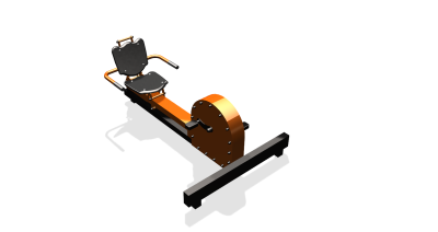 Силовой уличный тренажер  "Велотренажер"  УТ410 в Томске