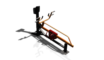 Силовой уличный тренажер  "Гребная тяга"  УТ414 в Томске