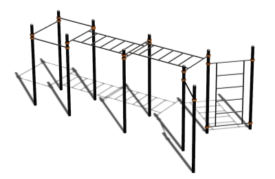 Спортивный комплекс воркаут ВС-118 в Томске