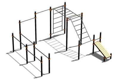 Спортивный комплекс воркаут ВС-146 в Томске