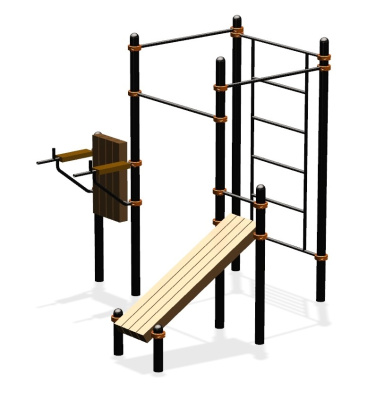 Спортивный комплекс воркаут ВС-64 в Томске