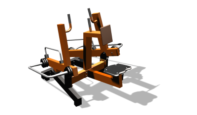 Силовой уличный тренажер  "Рычажная тяга"  УТ419 (тренажер находится на оптимизации у производства  и внешне может отличится от заявленной картинки в Томске