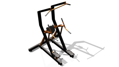 Силовой уличный тренажер  "Комбинированный станок"  УТ416 в Томске