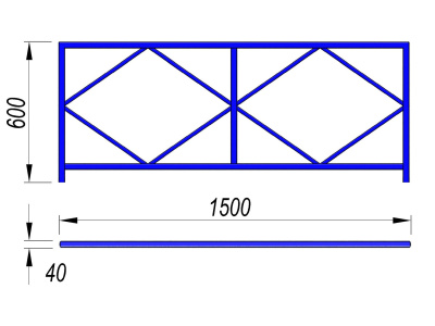 Ограждение площадки МАФ 5001 в Томске