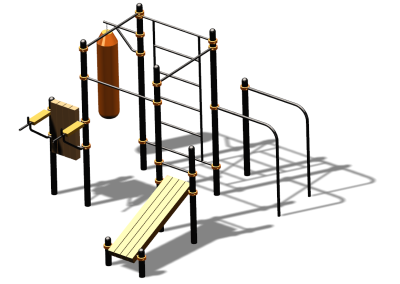 Спортивный комплекс воркаут ВС-93 в Томске