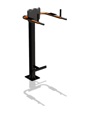 Уличный тренажер «Брусья-пресс» УТ 109 в Томске