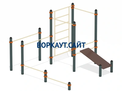 Спортивный комплекс воркаут ВС-43 в Томске
