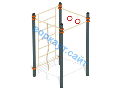 Воркаут комплекс ВC-18 в Томске Воркаут комплекс ВC-18 в Томске