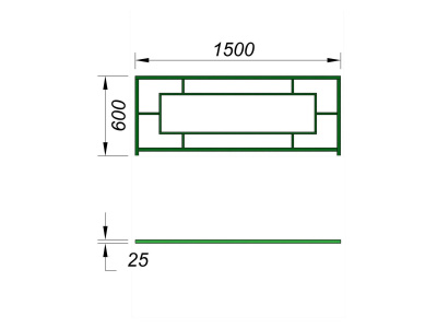 Ограждение площадки МАФ 5000 в Томске