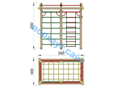 Детский спортивный комплекс ДСК 3108 в Томске