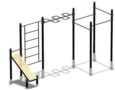 Спортивный комплекс воркаут ВС-74 в Томске