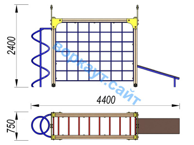 Детский спортивный комплекс Юниор ДСК 3105 в Томске