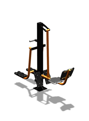 Уличный тренажер "Жим ногами Шпагат" УТ315 в Томске