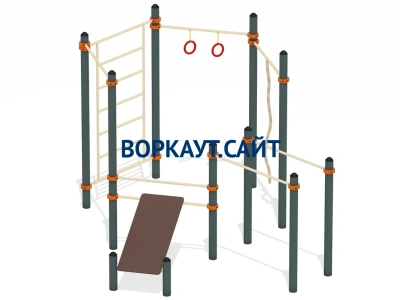 Спортивный комплекс воркаут ВС-49 в Томске